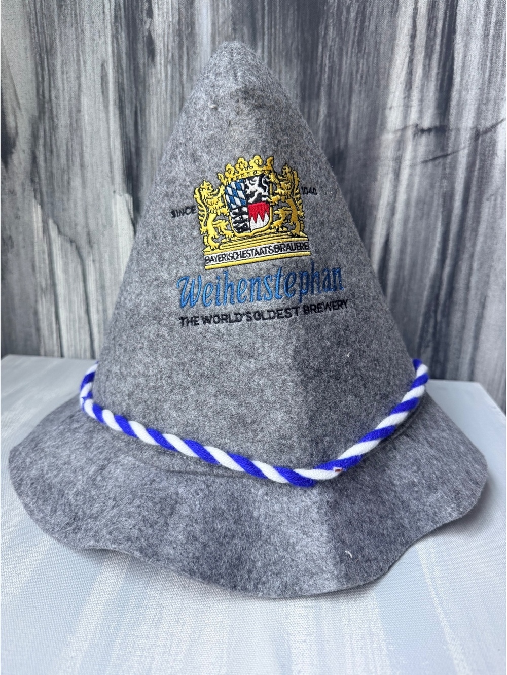 Weihenstephan Beer Oktoberfest Bavarian Felt Hat Germany